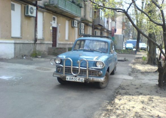 Кенгурятник на легковой машине